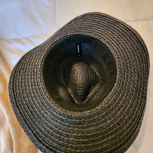 Torrid fedora straw Panama hat - Picture 3 of 7